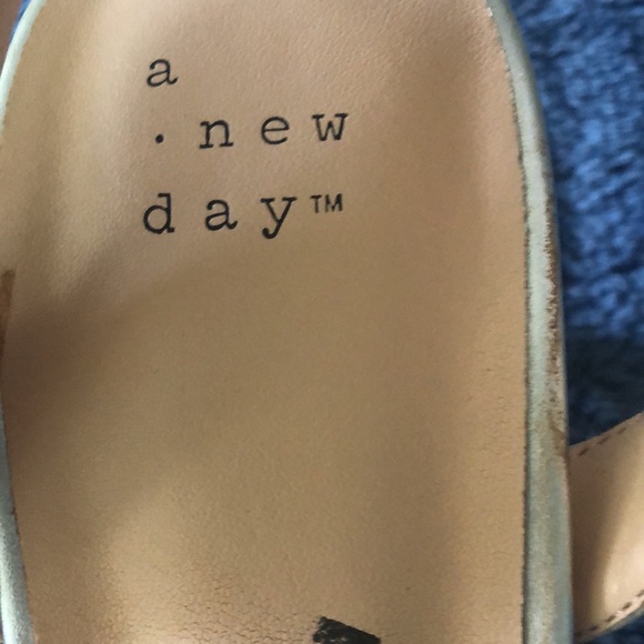 A New Day Women's Silver Strappy Sandals - Picture 4 of 5